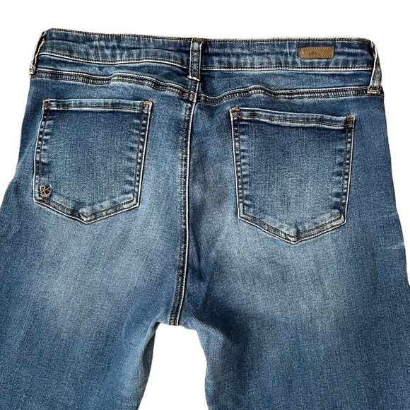 Kut From The Kloth Toothpick Skinny, High Rise, Med wash, size 14S, blue jeans. - Picture 11 of 14